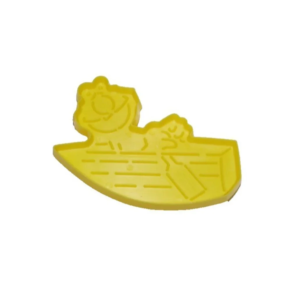 Vintage Sesame Street plastic cookie cutter stamps set of 8 WILTON 1990